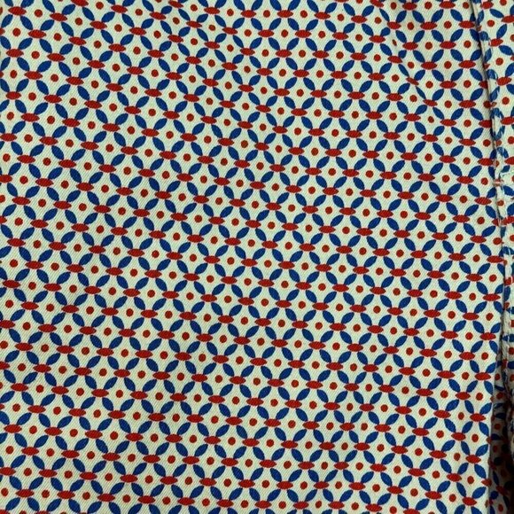 Tory Burch Womens Regan Cropped Straight Leg Jeans Geometric Cream Size 27 Women - Picture 4 of 15